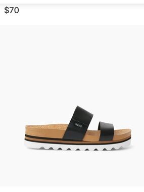 Reef Black Cushion Vista Hi BNWT